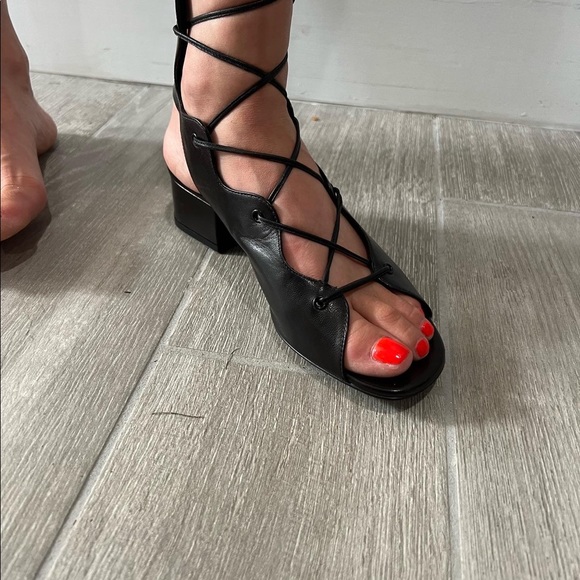 SAINT LAURENT GLADIATOR SANDALS - Picture 4 of 7